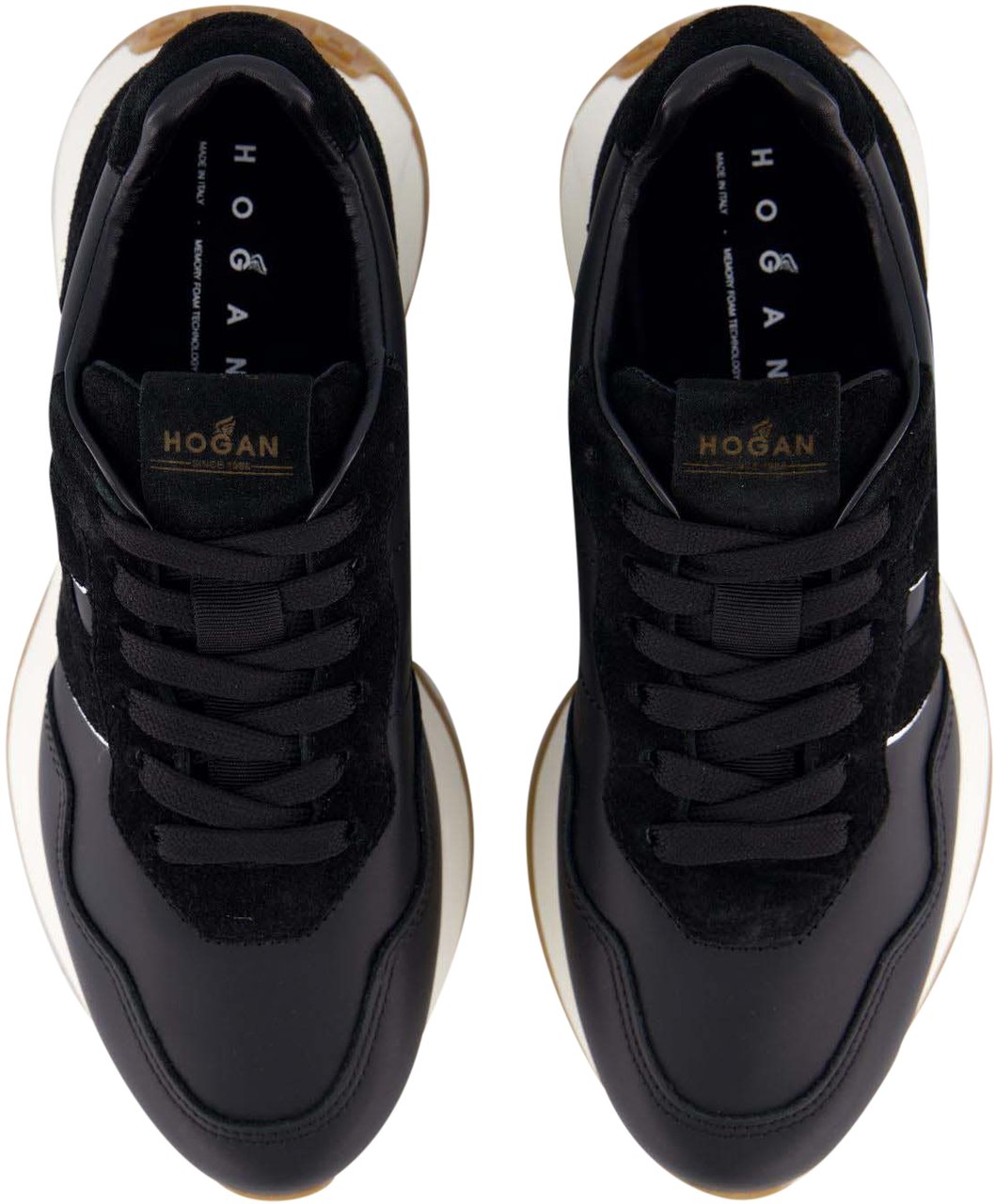 HOGAN Dames H641 Sneaker Zwart Zwart