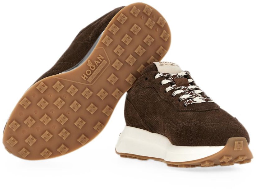 HOGAN Sneakers Brown Bruin