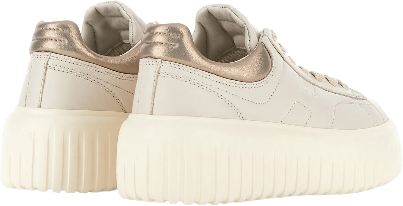 HOGAN Flat Shoes Ivory Wit