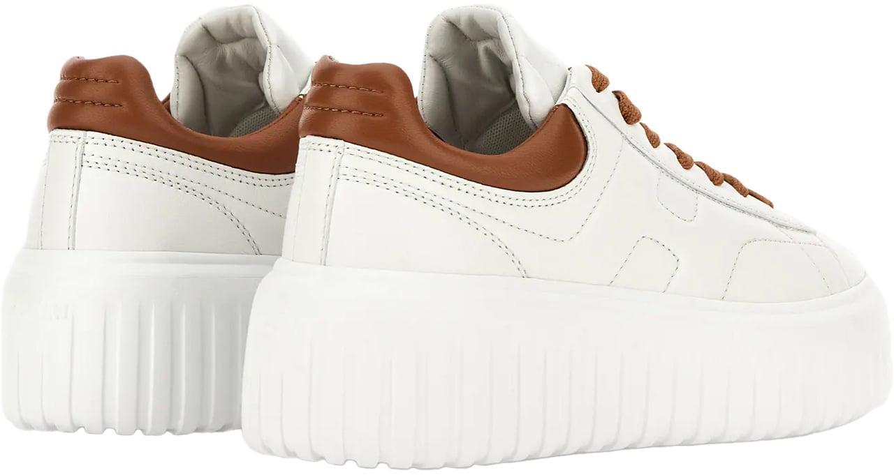 HOGAN Sneakers Bianco Cuoio Wit