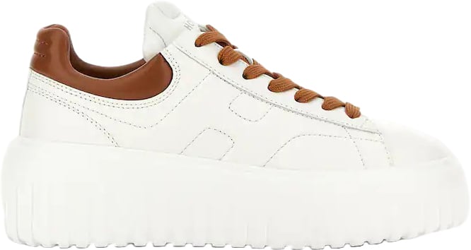 HOGAN Sneakers Bianco Cuoio Wit