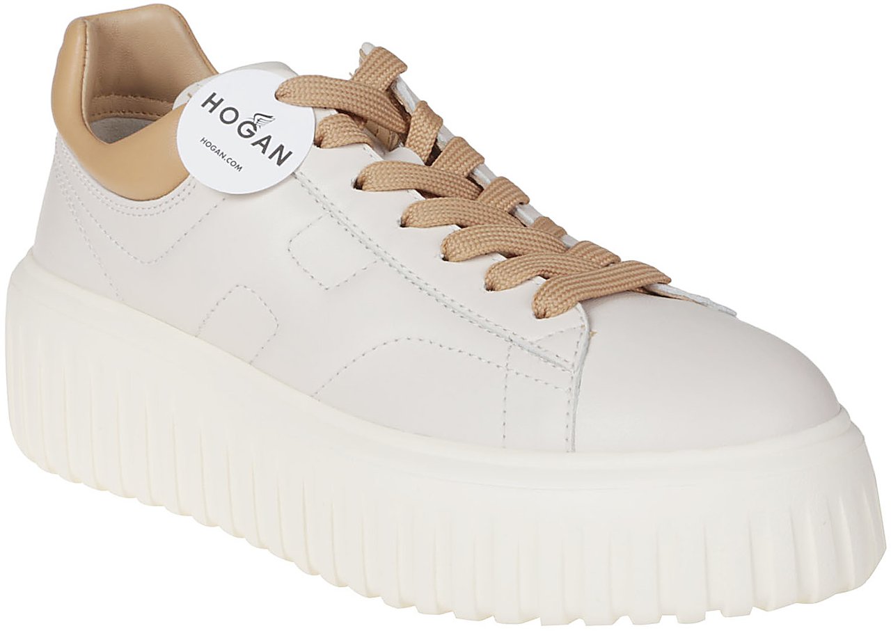 HOGAN H-stripes Sneakers White Wit