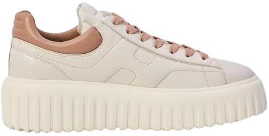 HOGAN Flat Shoes Ivory Wit