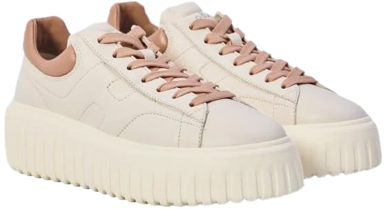 HOGAN Flat Shoes Ivory Wit