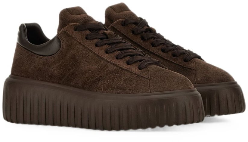 HOGAN Sneakers Brown Bruin