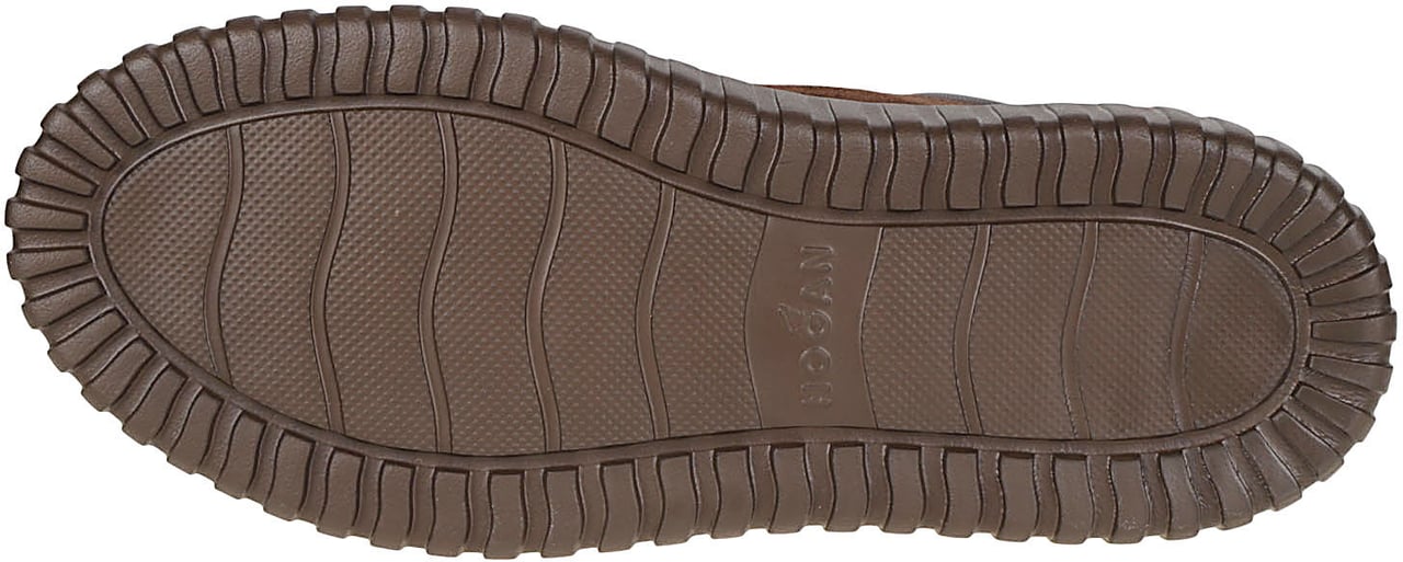 HOGAN H-stripes Sneakers Brown Bruin