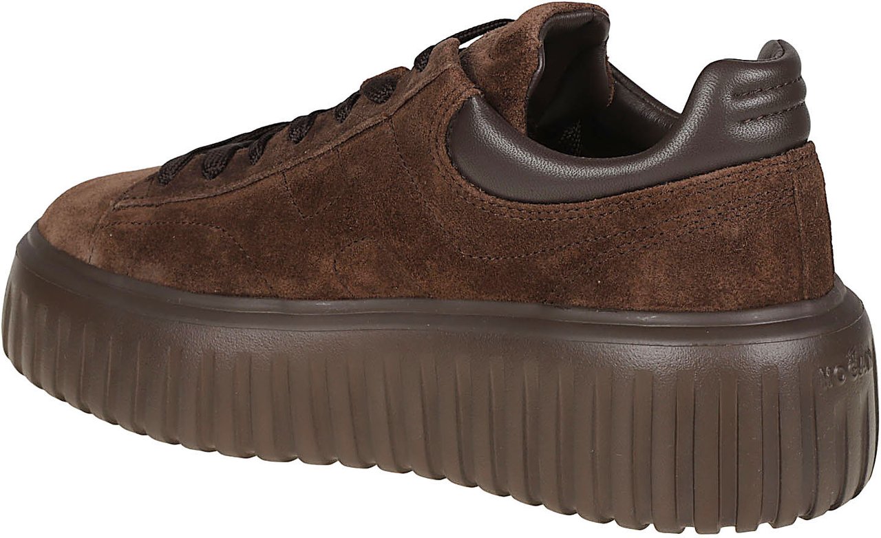 HOGAN H-stripes Sneakers Brown Bruin