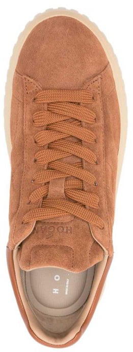 HOGAN Sneakers Cuoio Scuro Bruin