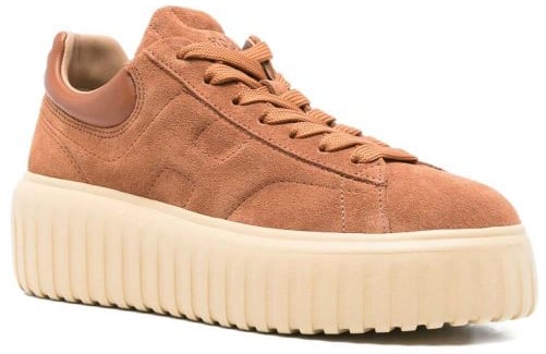 HOGAN Sneakers Cuoio Scuro Bruin