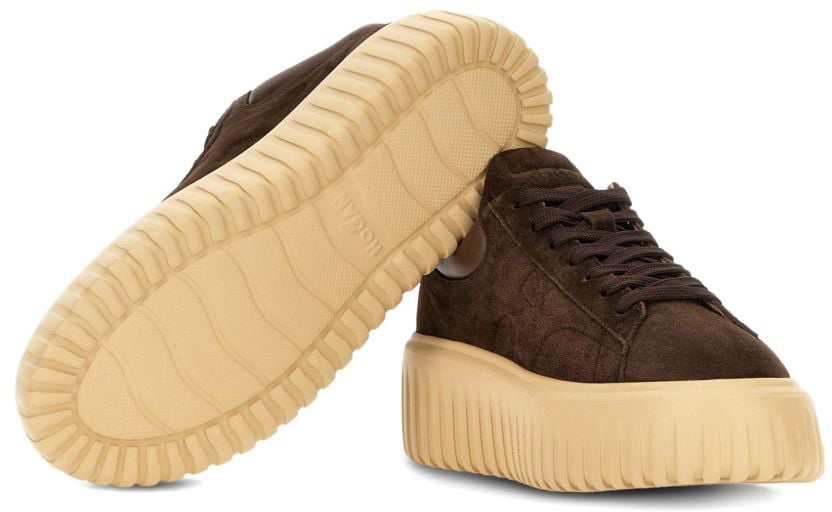 HOGAN Sneakers Brown Bruin