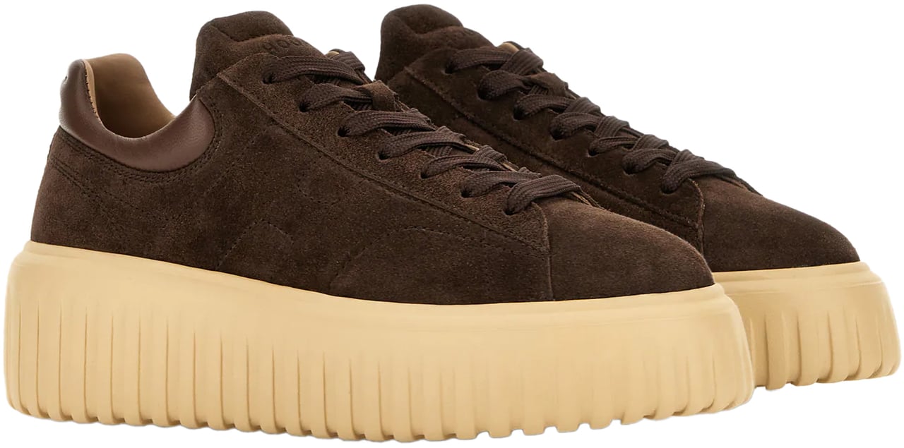 HOGAN Sneakers Brown Bruin