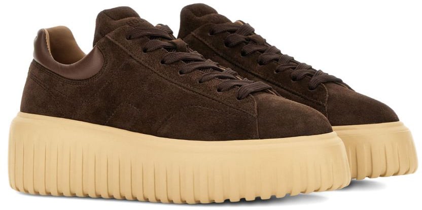 HOGAN Sneakers Brown Bruin