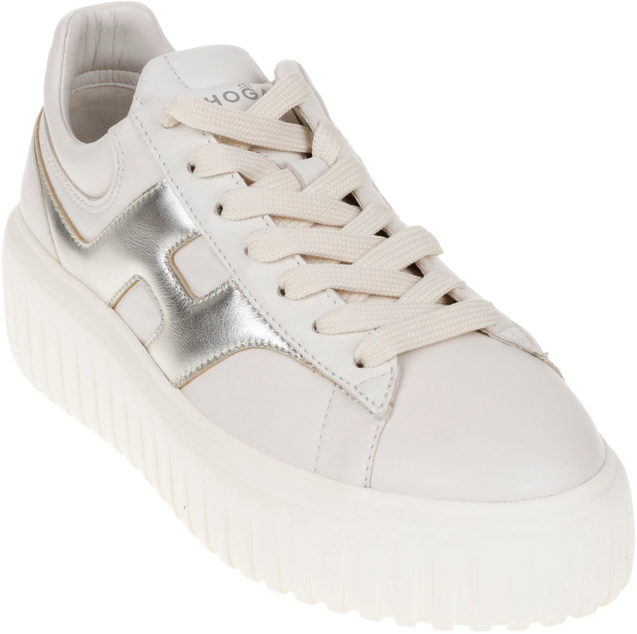 HOGAN Flat Shoes M Yogurt Wit