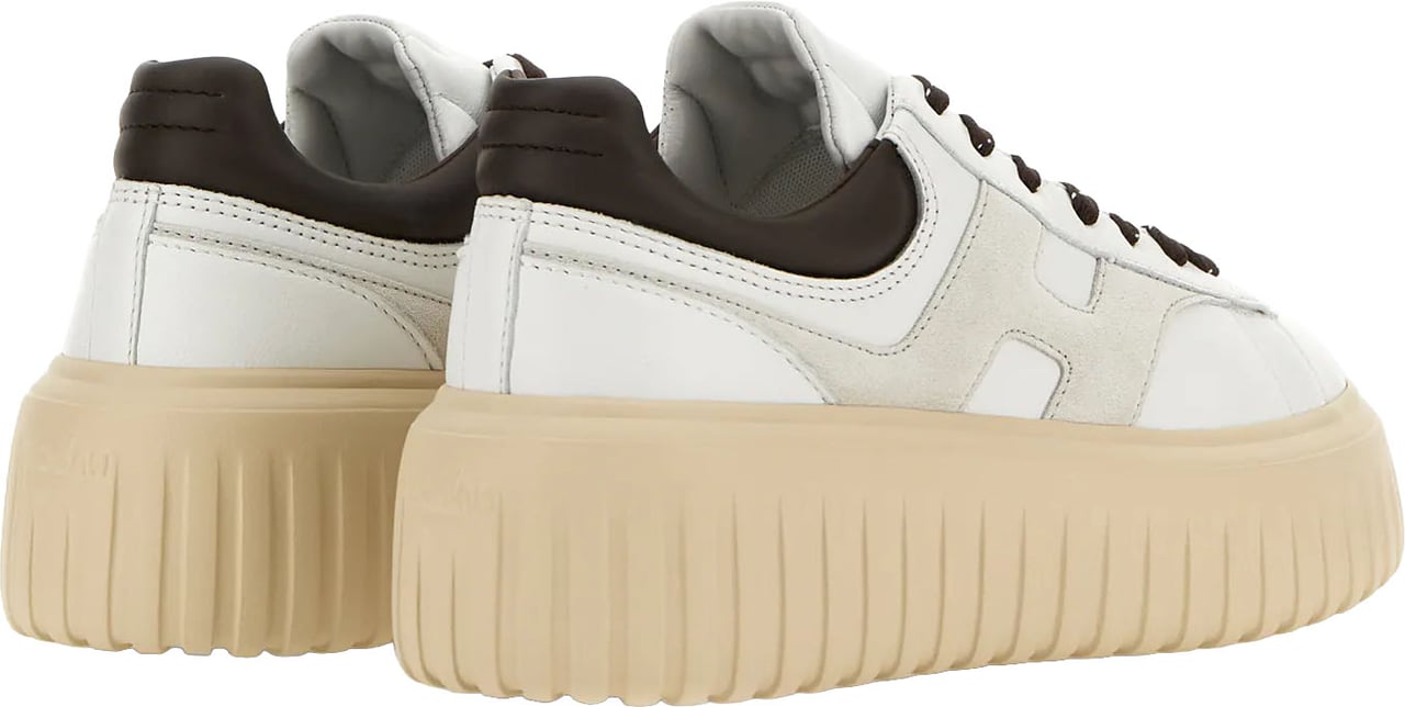 HOGAN Flat Shoes Bianco Grigio Wit