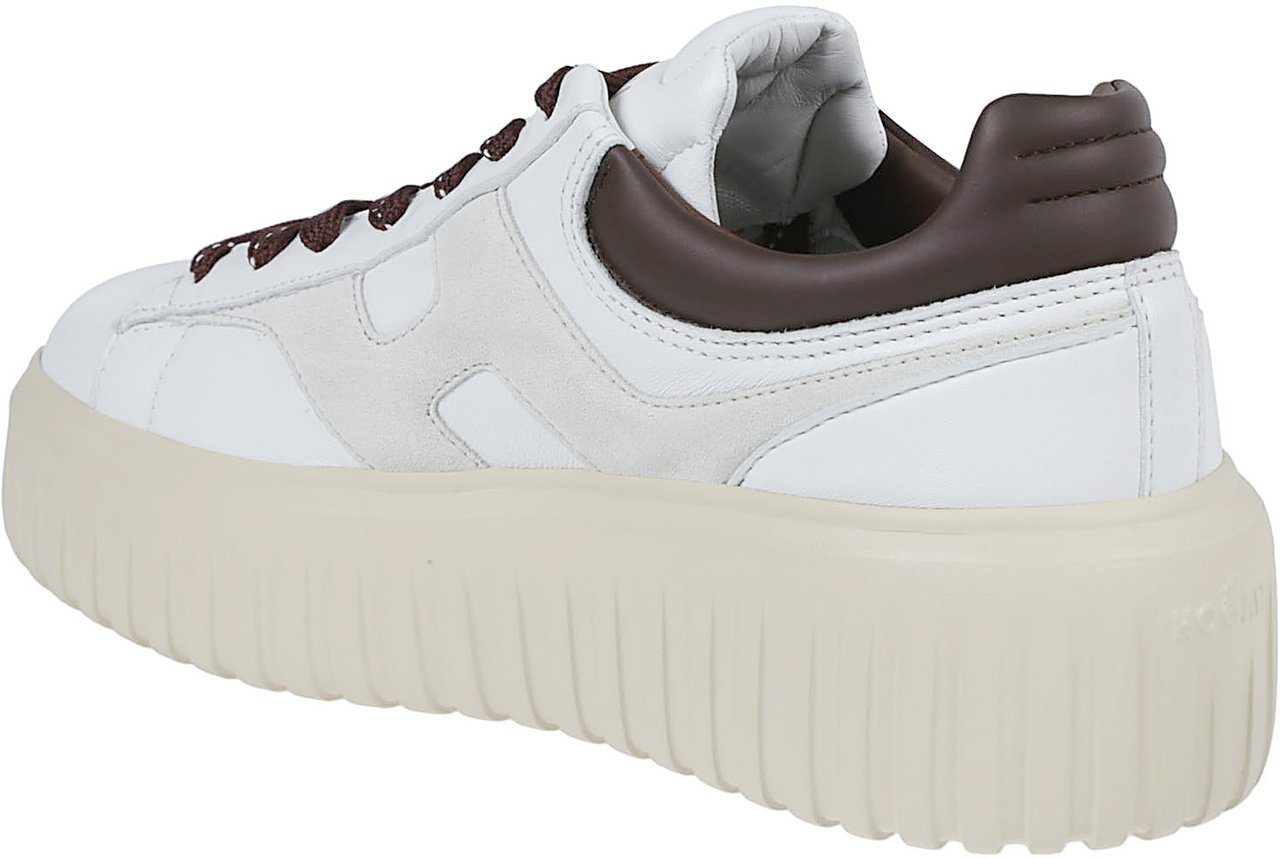 HOGAN H-stripes Sneakers White Wit