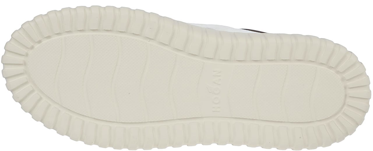 HOGAN H-stripes Sneakers White Wit