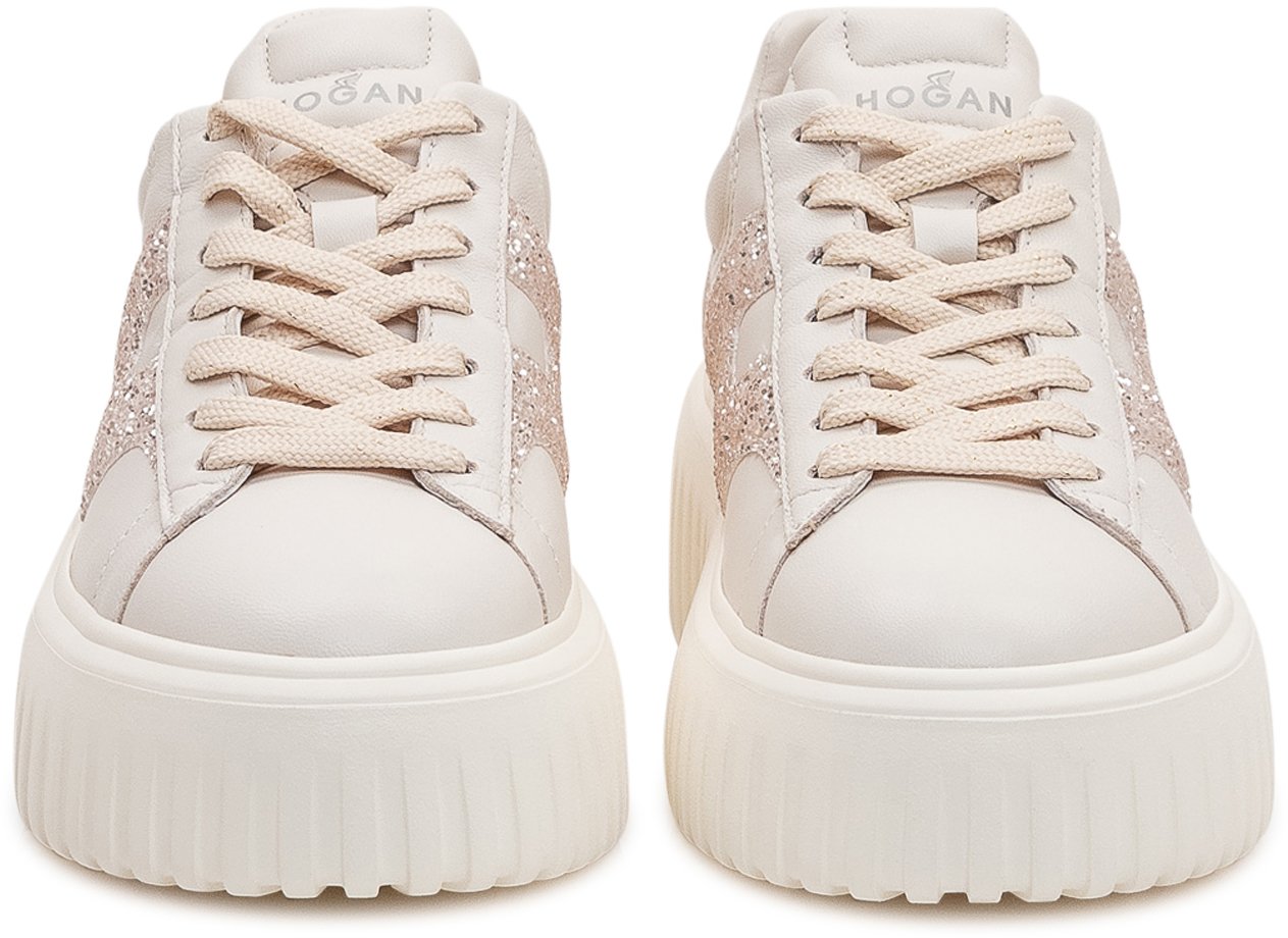 HOGAN Stripes Allacciato H Spezzata Wit