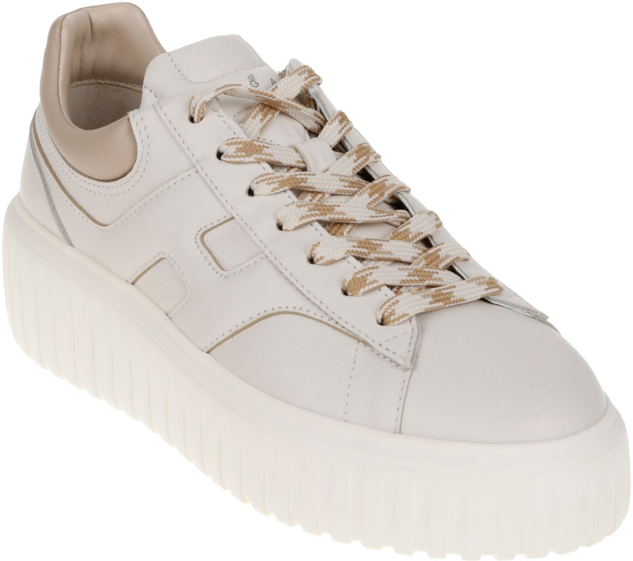 HOGAN Flat Shoes P Yogurt Wit