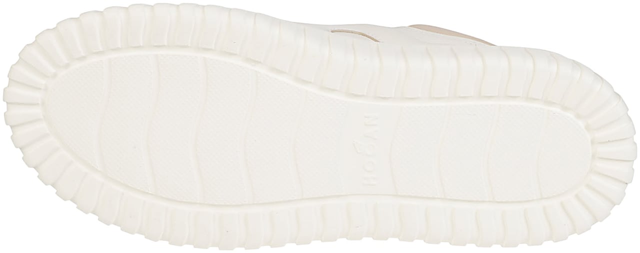 HOGAN H-stripes Sneakers Nude Beige