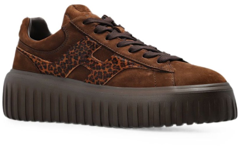 HOGAN Sneakers Brown Bruin