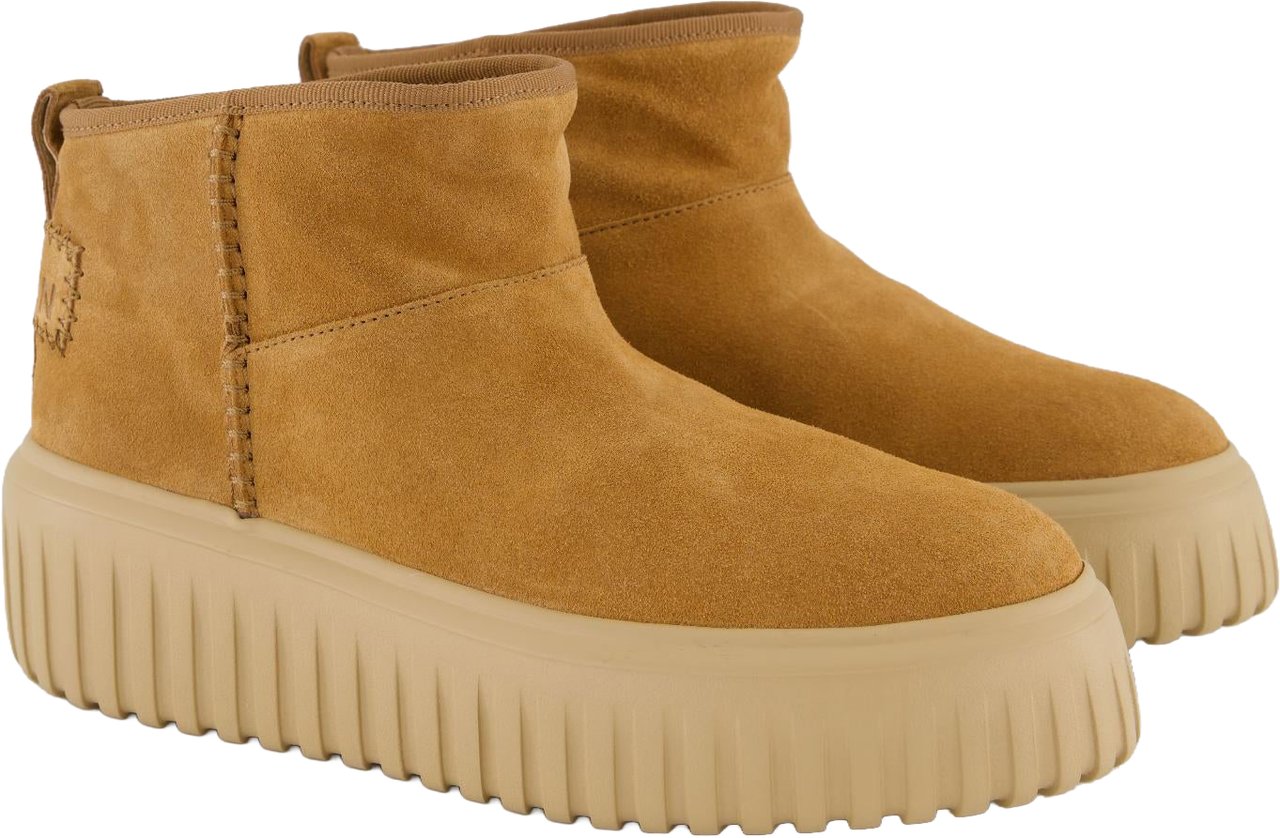 Hogan Dames H-Stripes Boot Basso Bruin