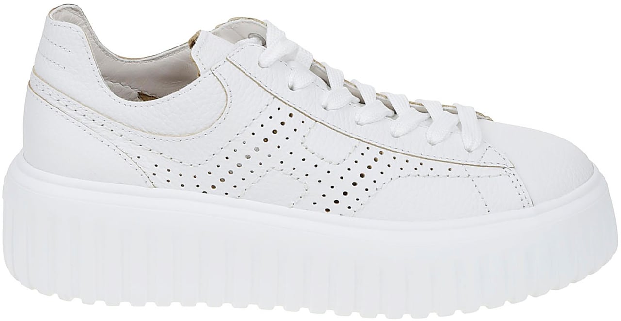HOGAN Flat Shoes C Bianco Wit