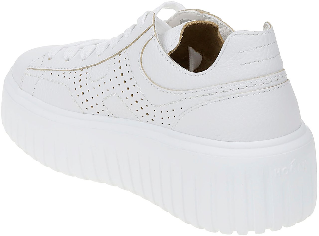 HOGAN Flat Shoes C Bianco Wit