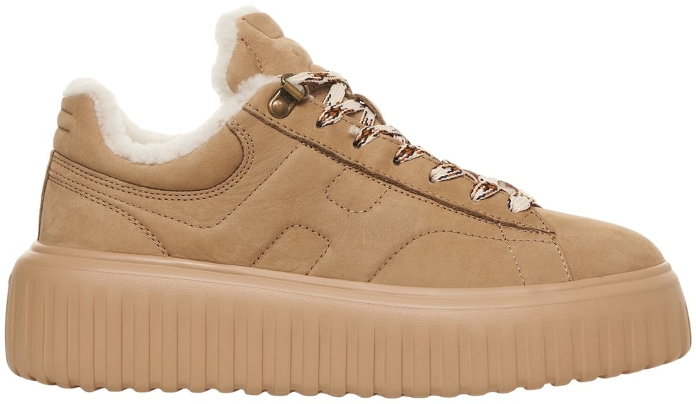 HOGAN Sneakers 'H-Stripes' Beige