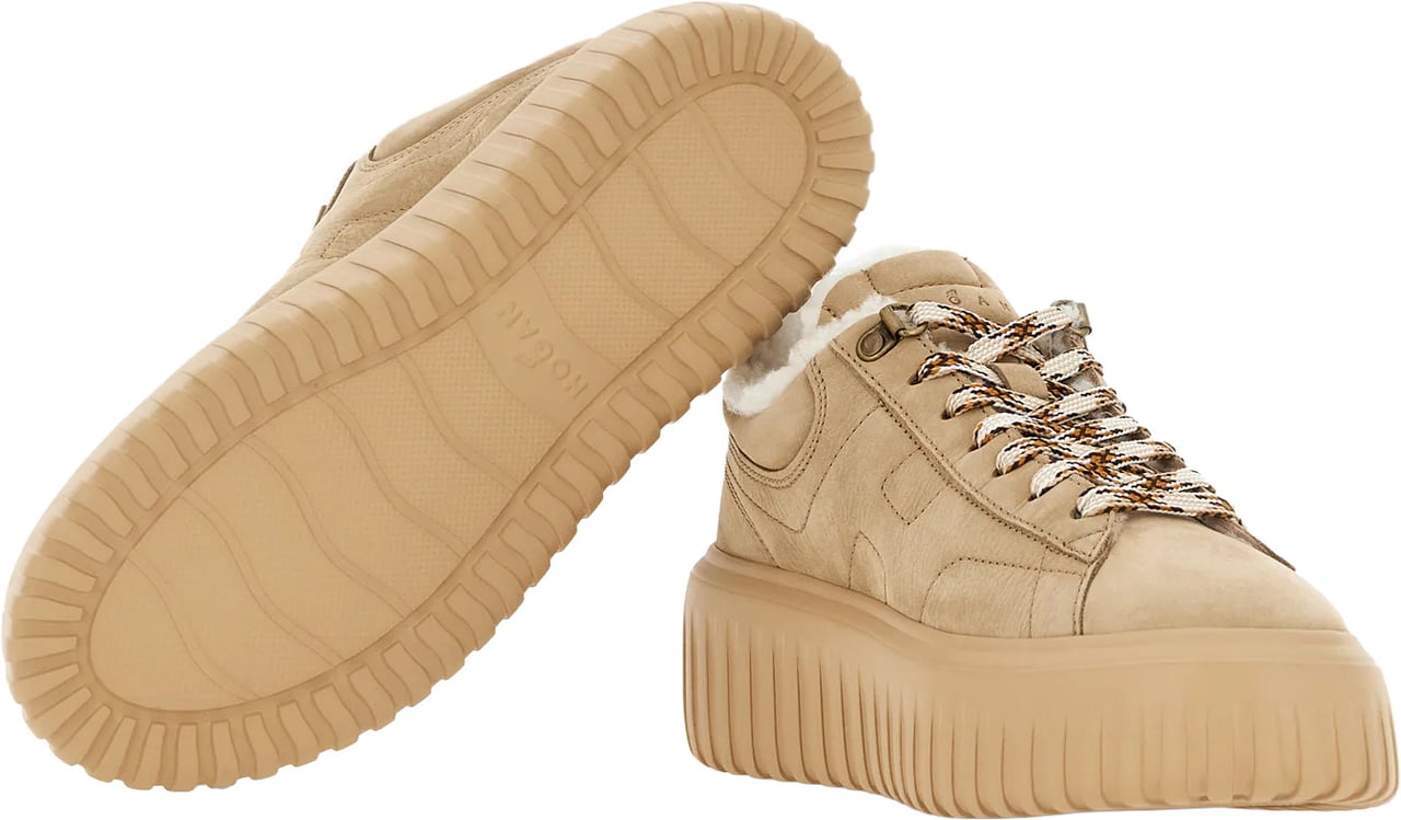 HOGAN Flat Shoes Beige