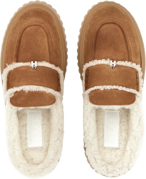 HOGAN Sandals Kenia Scuro Beige