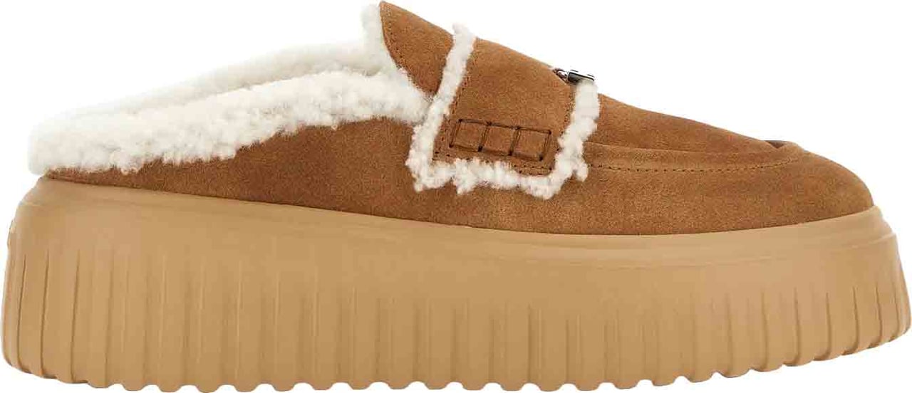 HOGAN Sandals Kenia Scuro Beige