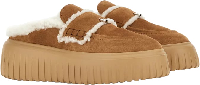HOGAN Sandals Kenia Scuro Beige