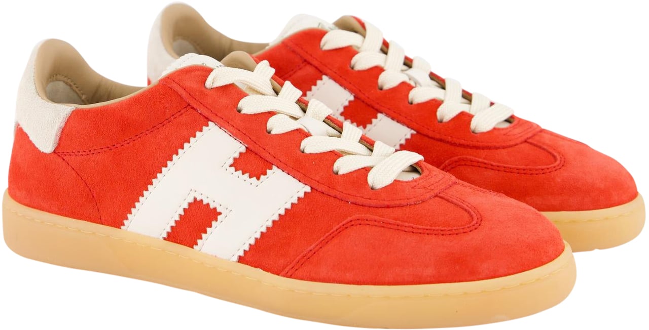HOGAN Dames Cool Sneaker Rood Rood