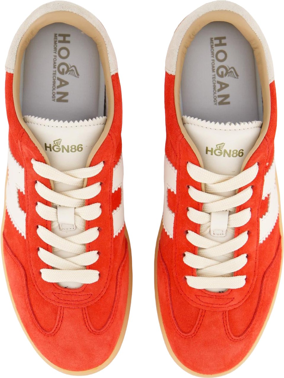 HOGAN Dames Cool Sneaker Rood Rood