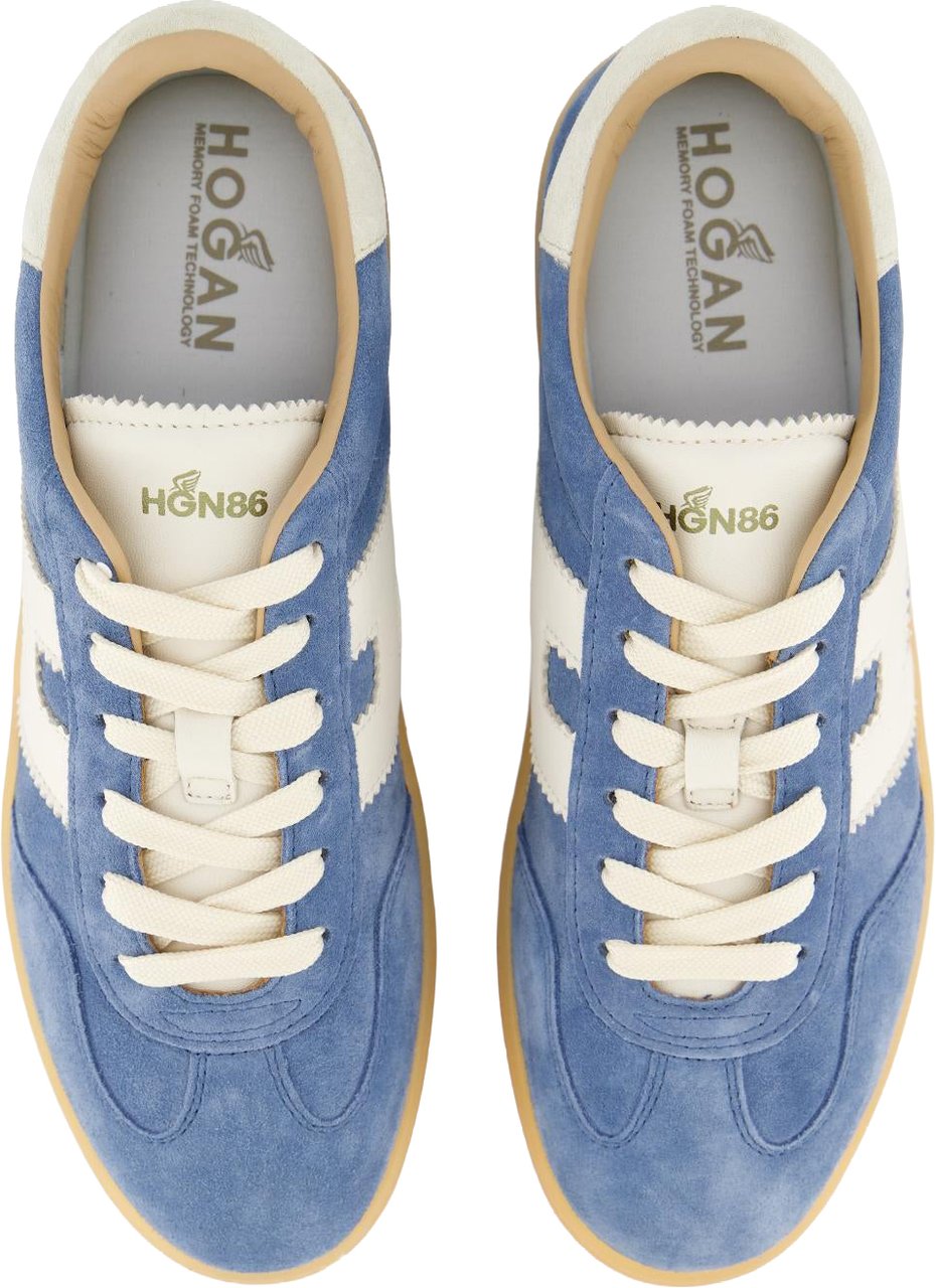 Hogan Dames Cool Sneaker Blauw Blauw