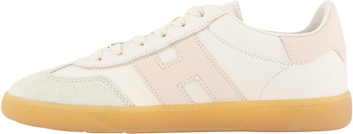 HOGAN Dames Cool Sneaker Wit/Roze Wit