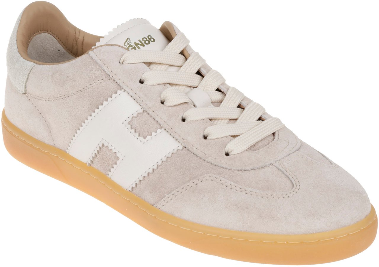 HOGAN Flat Shoes Q Beige Beige