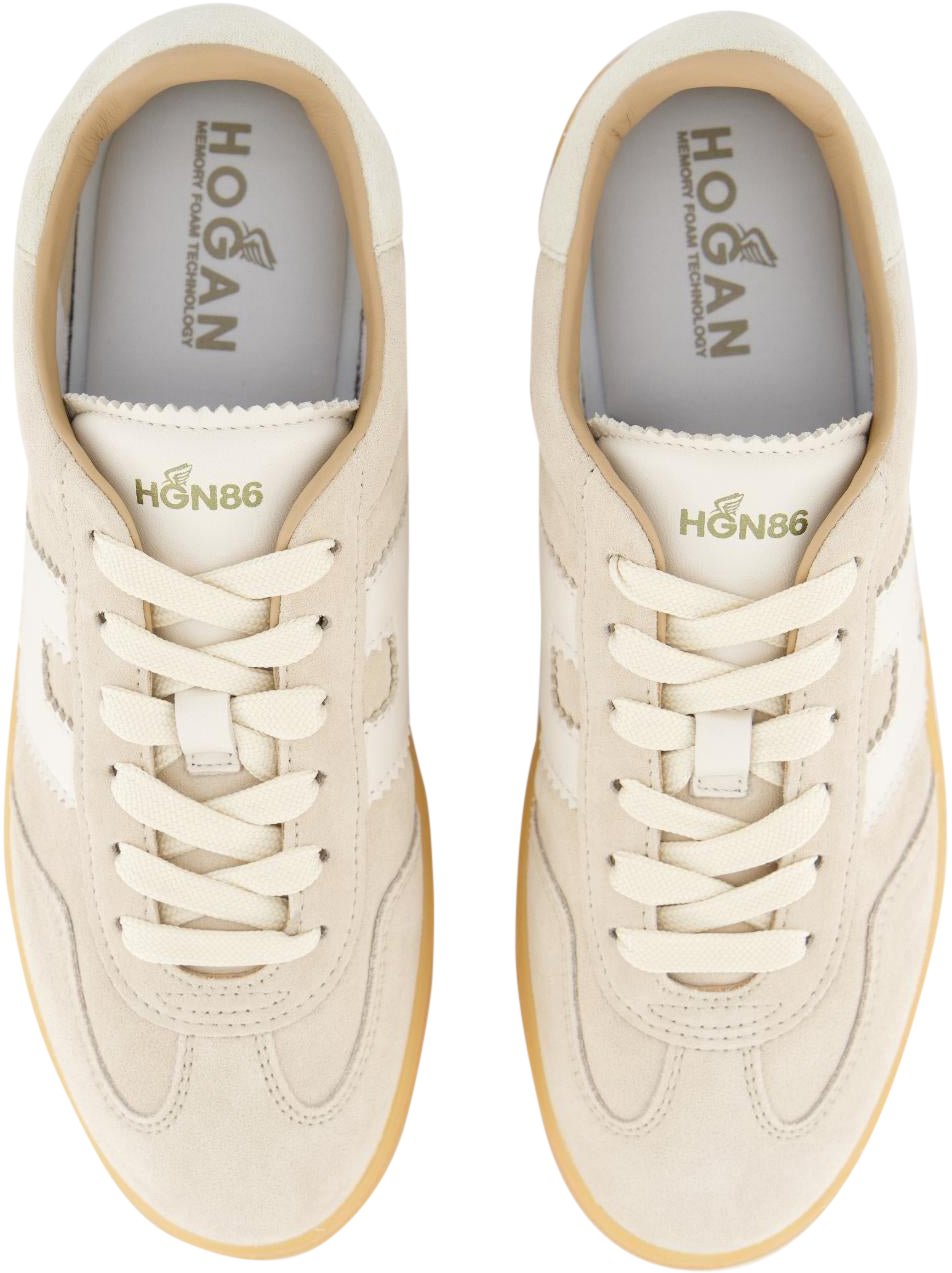 HOGAN Dames Cool Sneaker Beige Beige