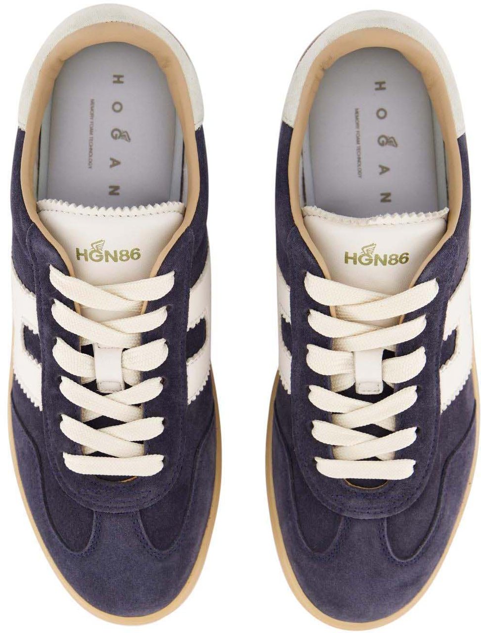 HOGAN Dames Cool Sneaker Blauw Blauw