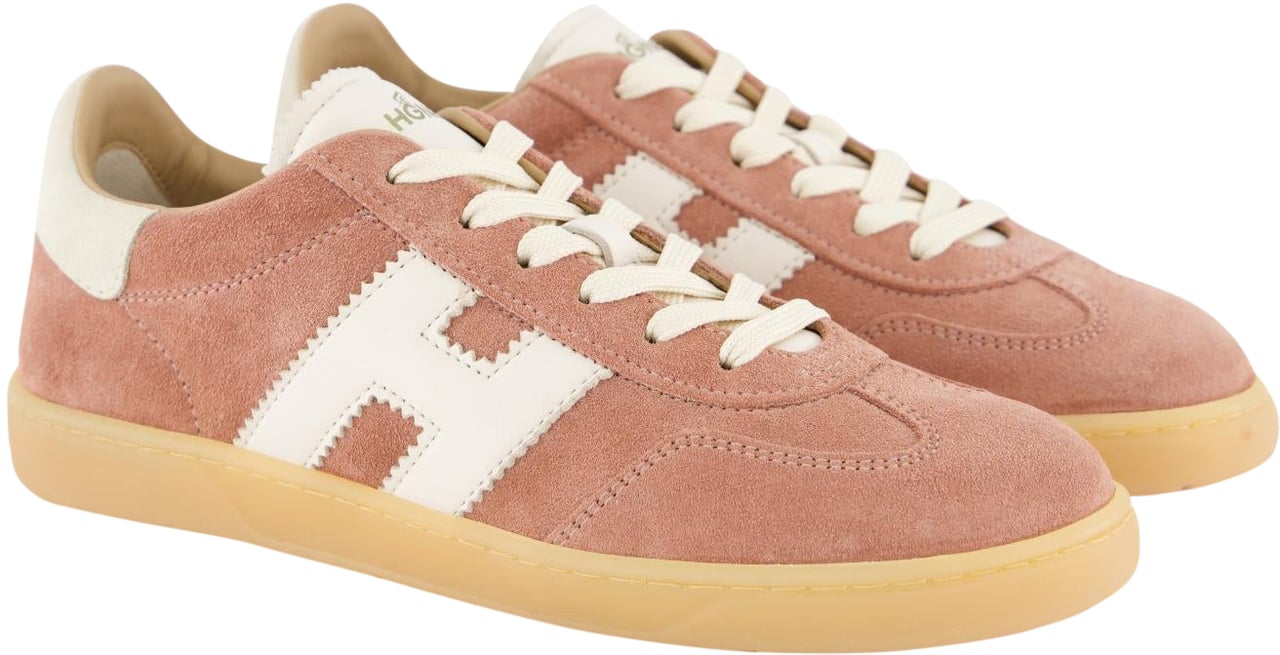 HOGAN Dames Cool Sneaker Oud Roze Roze