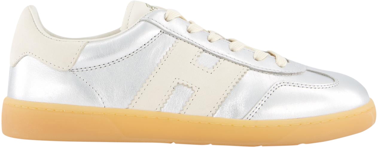 HOGAN Dames Cool Sneaker Zilver Metallic