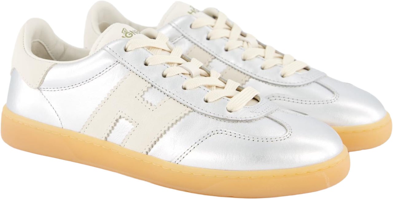 Hogan Dames Cool Sneaker Zilver Metallic