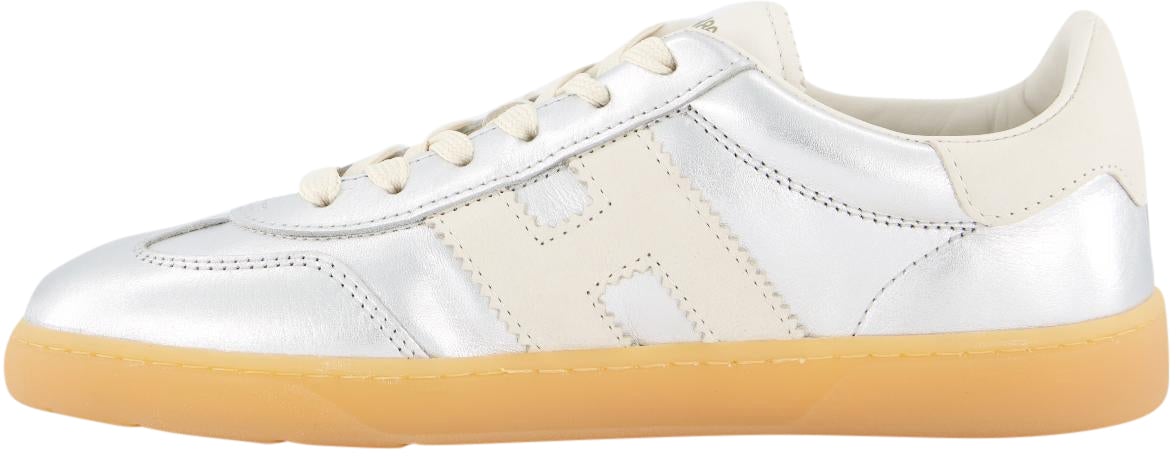 HOGAN Dames Cool Sneaker Zilver Metallic