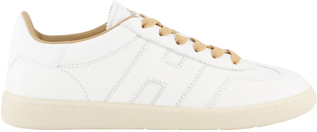 HOGAN Dames Cool Sneaker Wit/Nude Wit