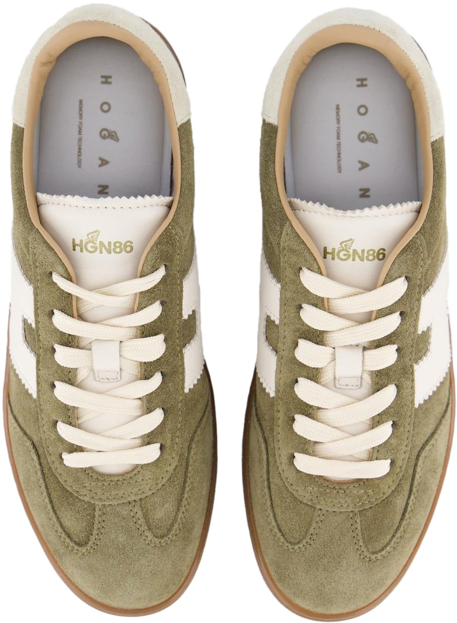 HOGAN Dames Cool Sneaker Groen Groen