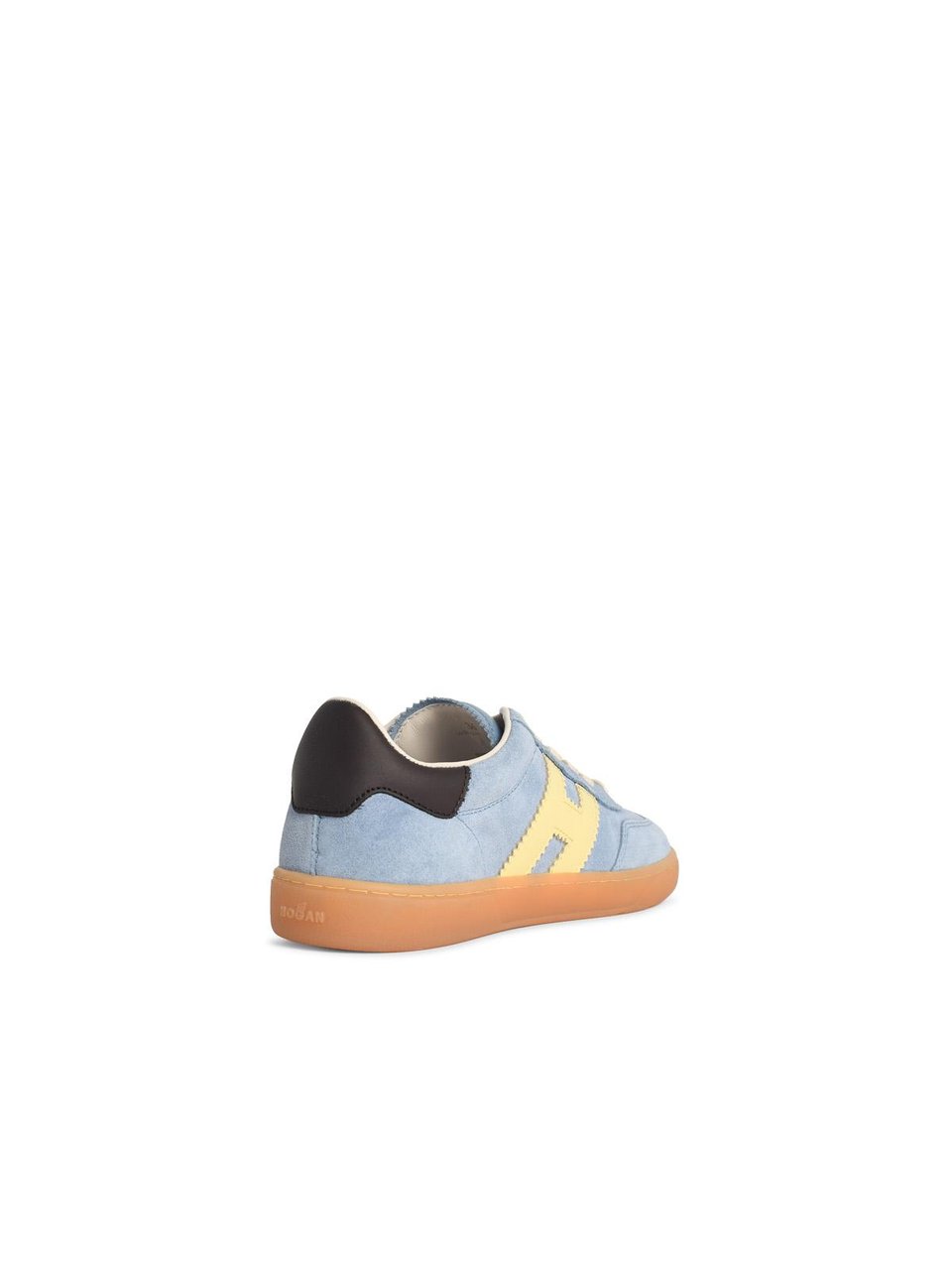 HOGAN 'Cool' Light Blue Suede Sneakers Blauw