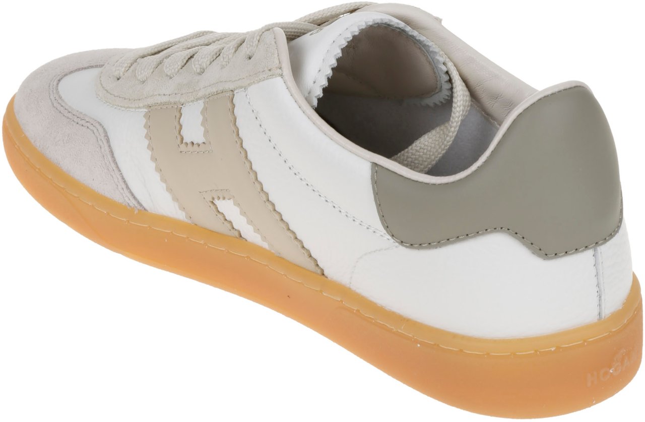 HOGAN Flat Shoes R Biancobeigeverde Divers