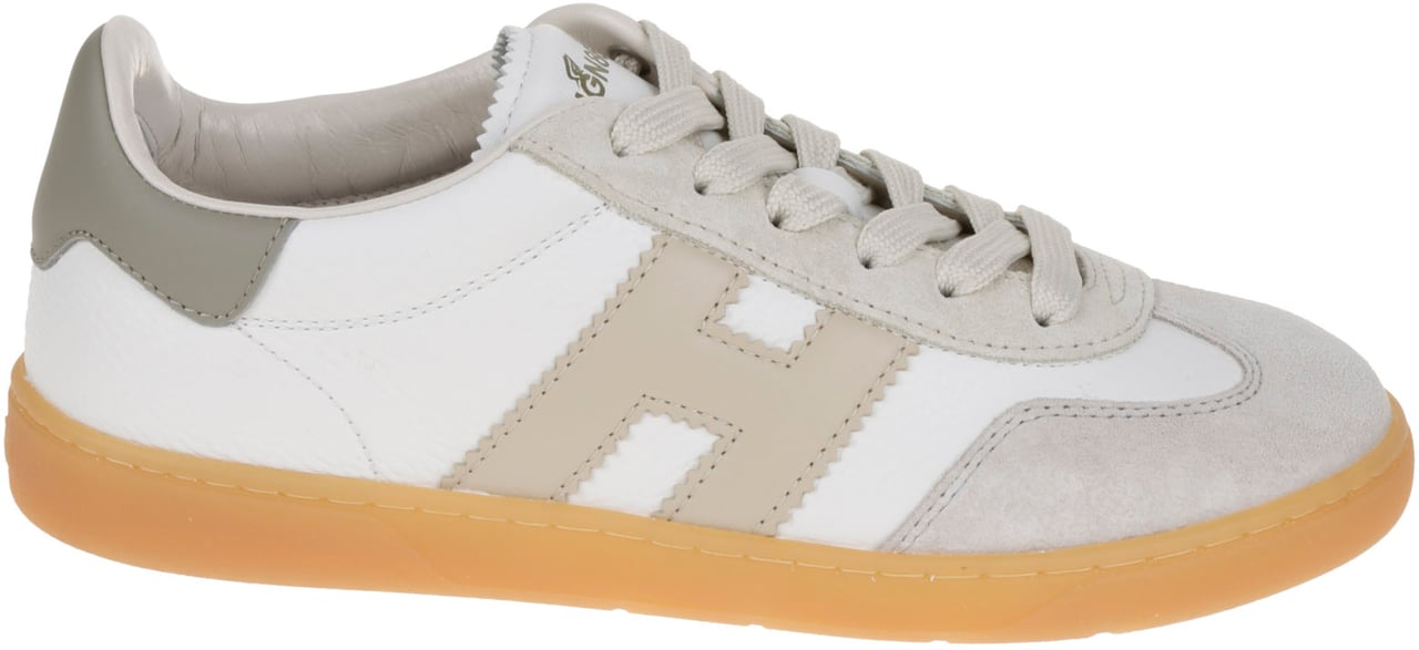 HOGAN Flat Shoes R Biancobeigeverde Divers