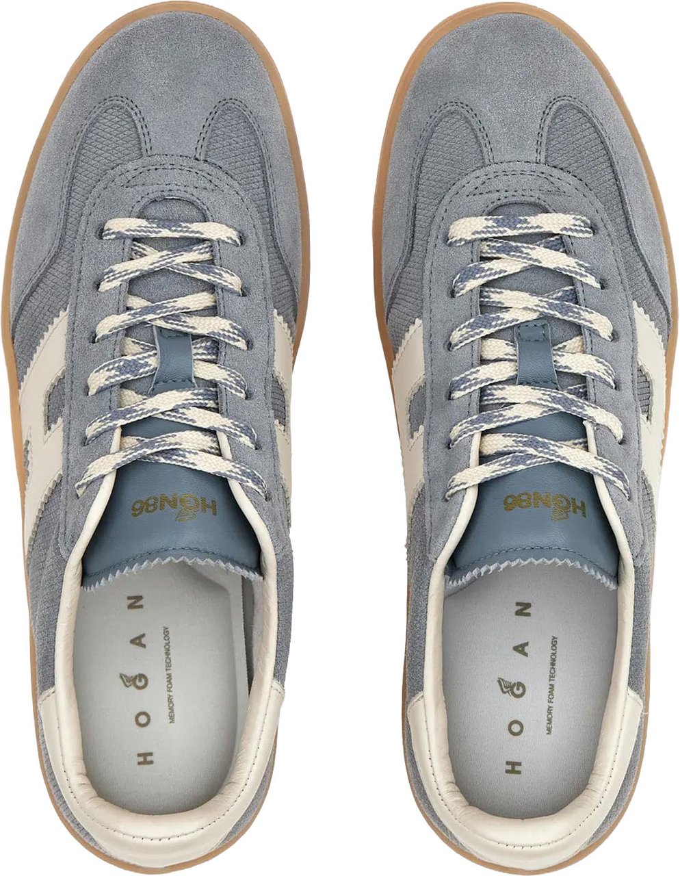 Hogan Dames Cool Allacciato H sneakers Blauw