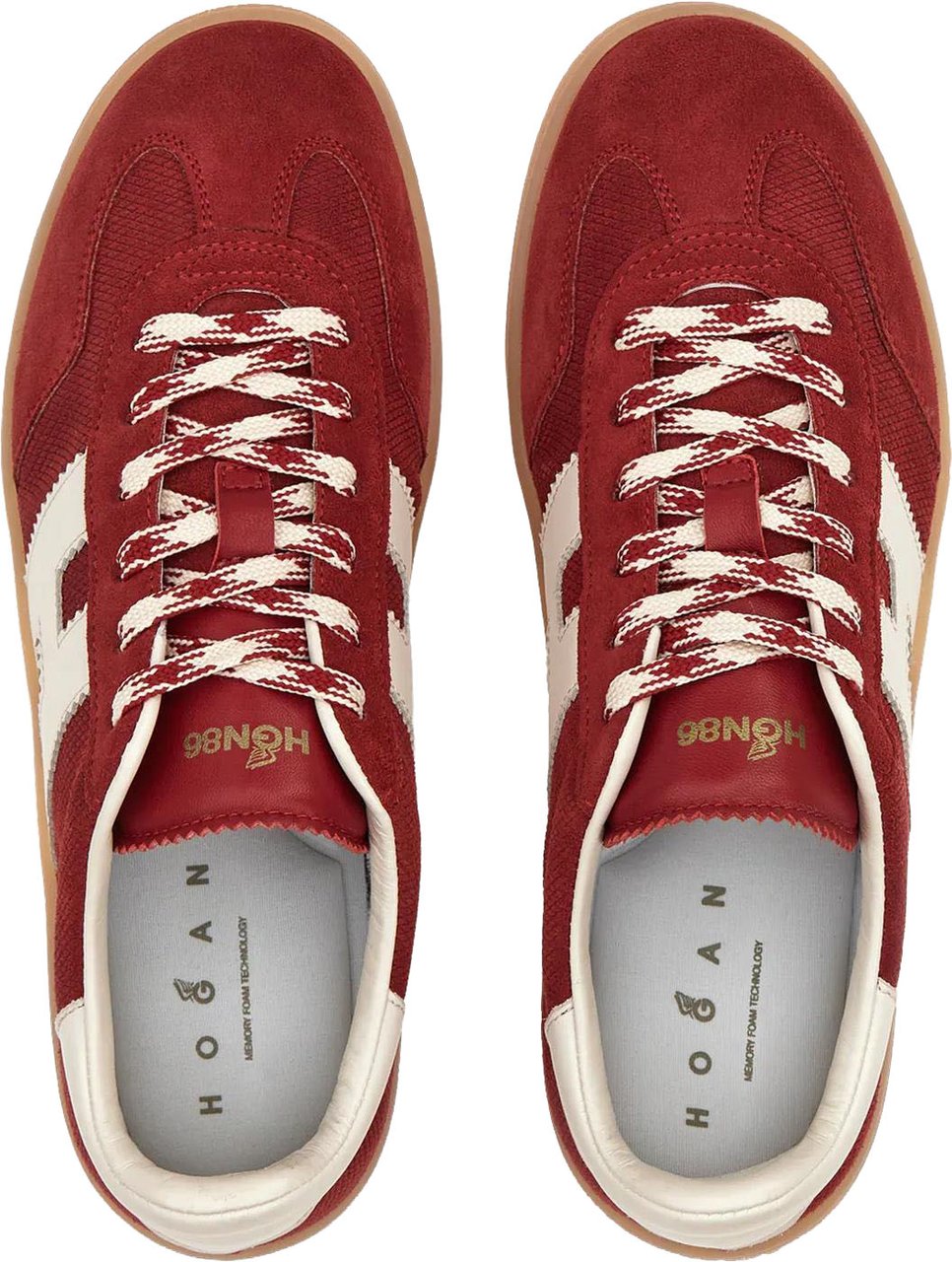 Hogan Dames Cool Allacciato H sneakers Rood